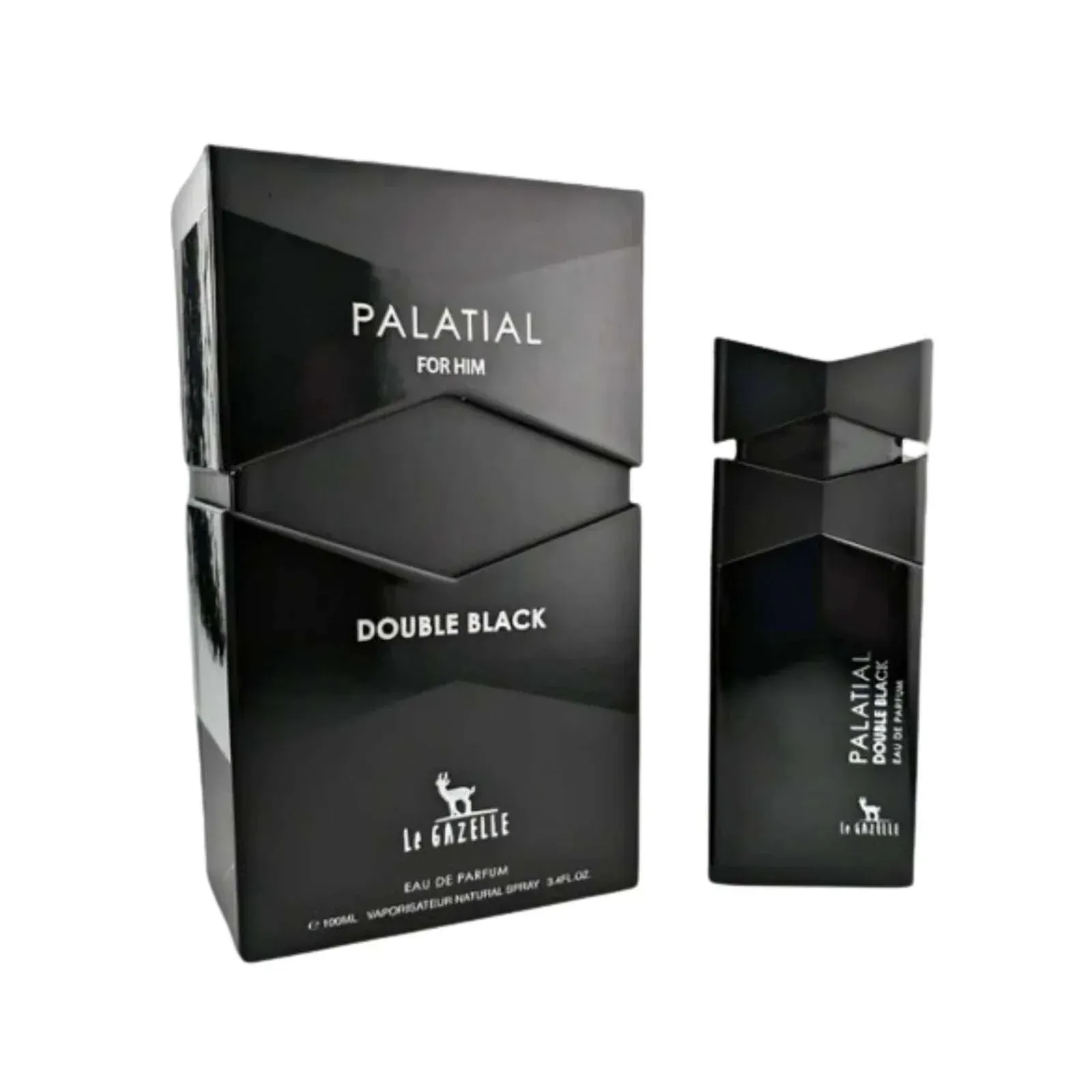Palatial_For_Him_Double_Black_100_ml_Le_Gazelle.jpg Le Gazzele - Palatial Double Black EDP 100 ml - Image 1